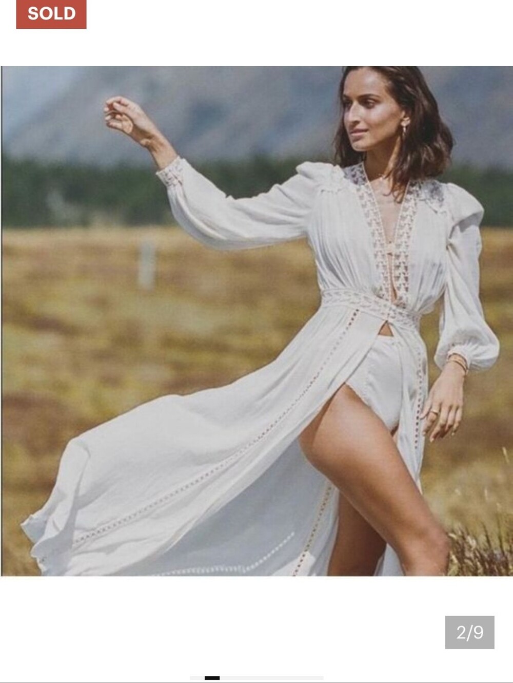 NWT Spell & The Gypsy Collective Designs Le Gauze Lace Duster Medium